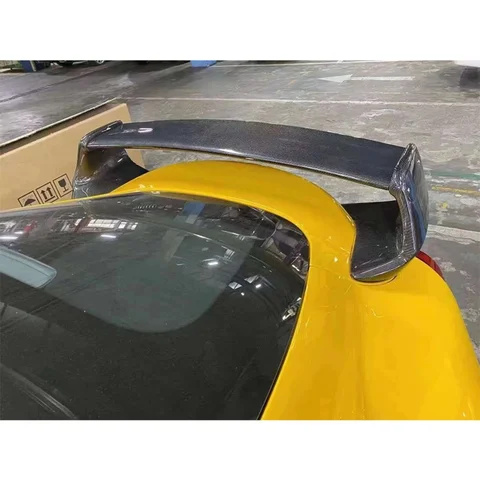 Хвостовые плавники из углеродного волокна для Toyota Supra GR A90 A91 MK5, задний спойлер багажника, направляющее крыло, заднее крыло, комплект кузова багажника