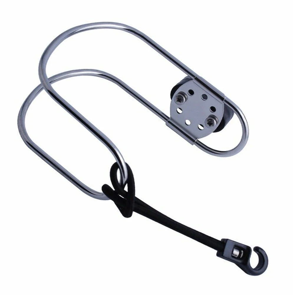 

Lifebuoy Holder Horseshoe Bracket Kayak Rustproof Rowing Boat Portable Stainless Steel Accessories Marine Yacht Canoe Durable