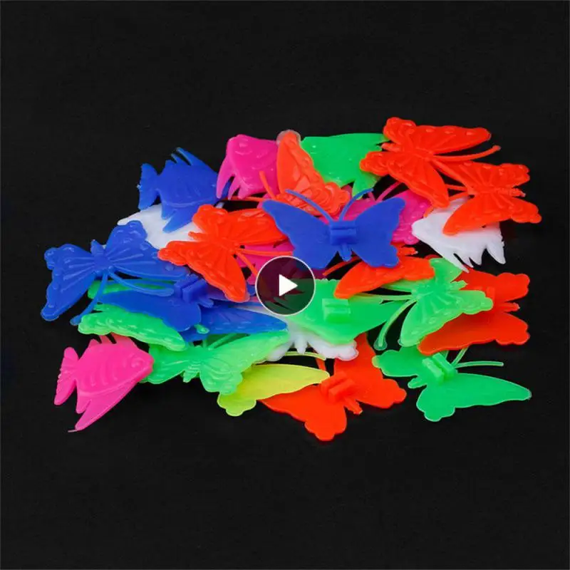

Children's Bicycle Spoke Decorations Colorful Flower Butterfly Luminous Beads Tumblers Bike Spokes Tumblers Ride-On Accessories