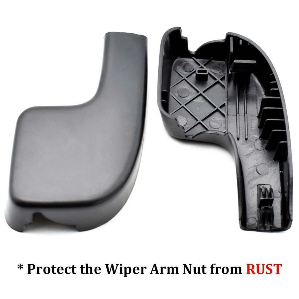 

2pcs Front Windshield Wiper Arm Nut Cover 61617138990 Left+right For BMW 3 Series E90 330i 06 328i 07-12 335i XDrive 2009-2012