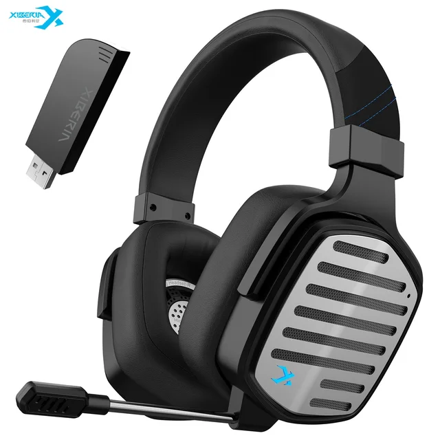 Original XIBERIA G02 Wireless Game Headset Wired/Wireless with Microphone Headset Noise Cancelling Stereo Audio Gamer Headset 1