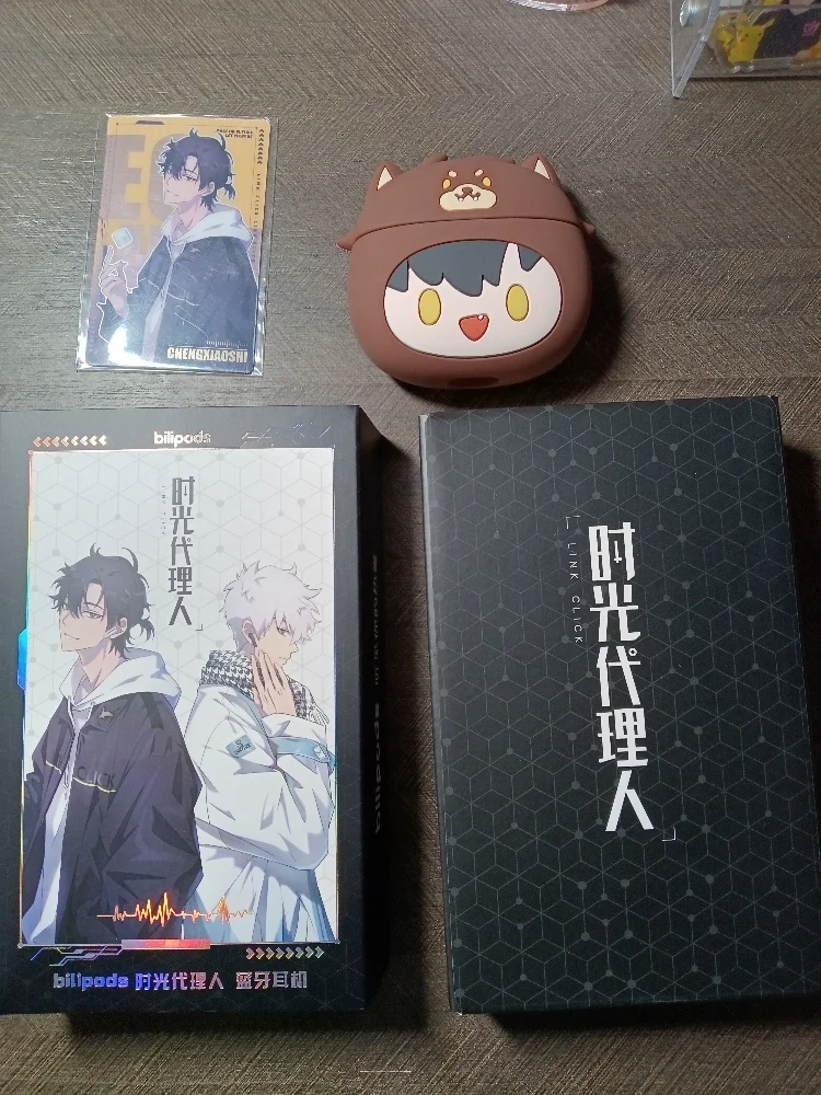 Bluetooth-наушники Time Agent Cheng Hour Land Light Аниме Фигурка Периферийные устройства Echo Series