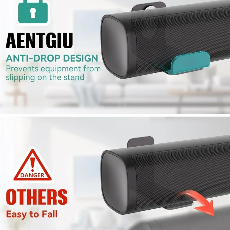 Прочность Настенные крепления для динамиков Подставка больших звуковых баров