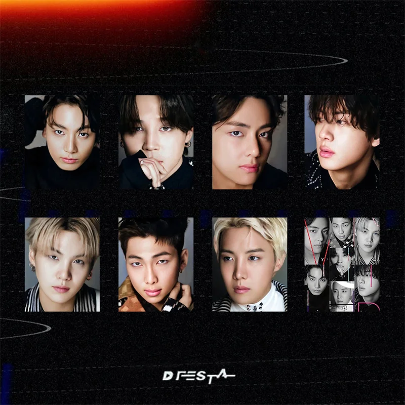 

Оптовая продажа открыток Bangtan Boys 7 шт./компл. Kpop, Открытки Для Фотопечати, постеры для мальчиков, подарки и коллекции
