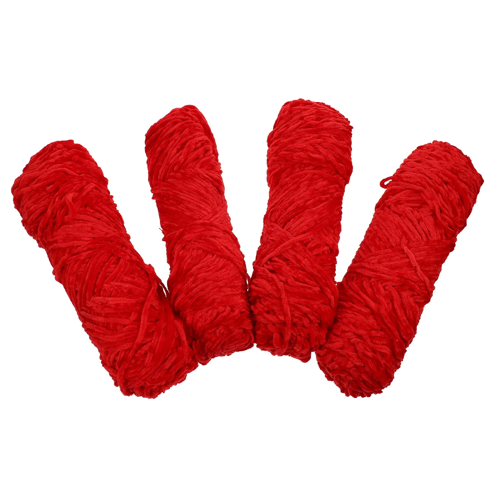 4 шт. красочная золотая бархатная пряжа вязаный крючком материал вязаное одеяло