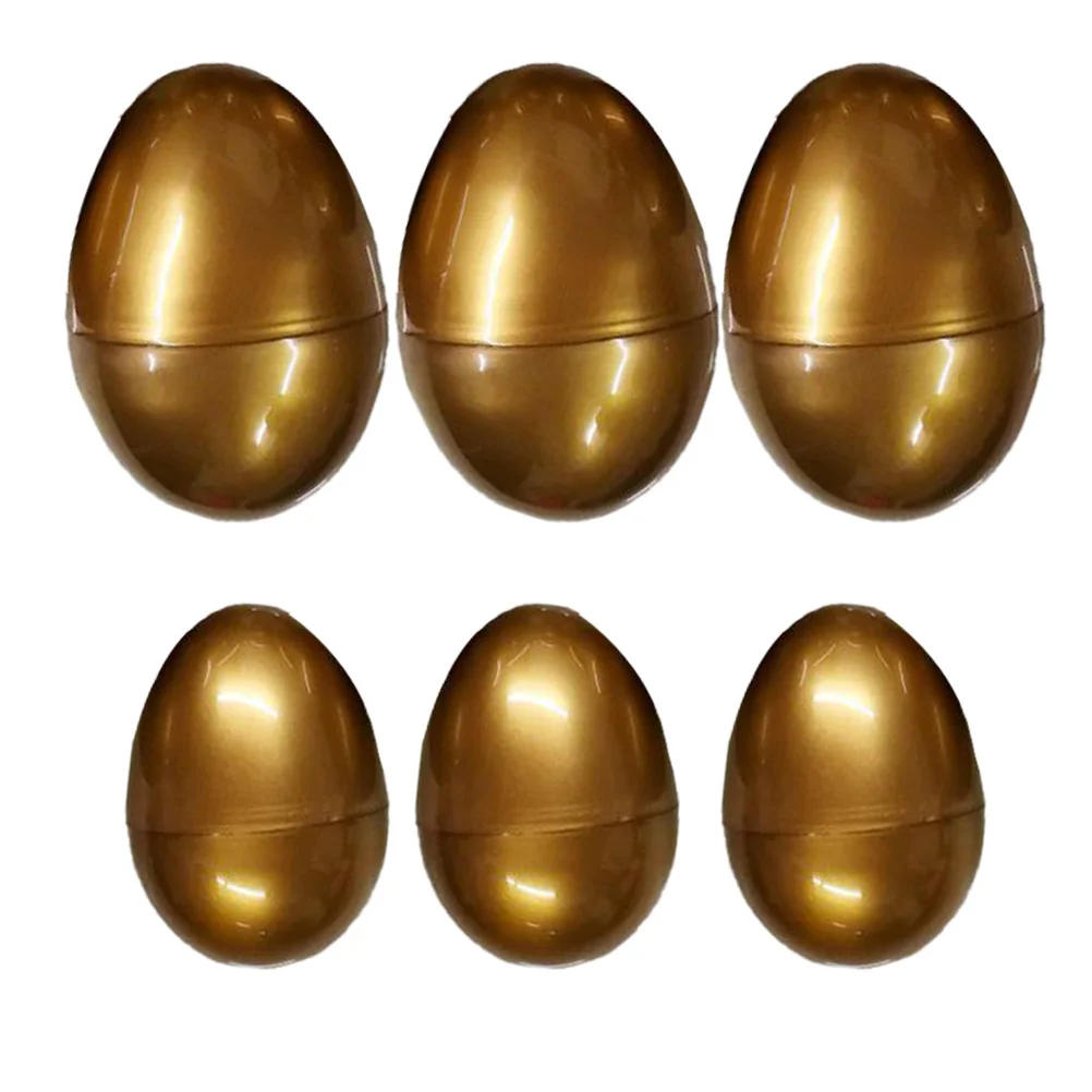 

Easter Egg Eggs Party Basket Toys Golden Supplies Filler Package Creative Gold Fillable S Children Eggshells Prize Classroom