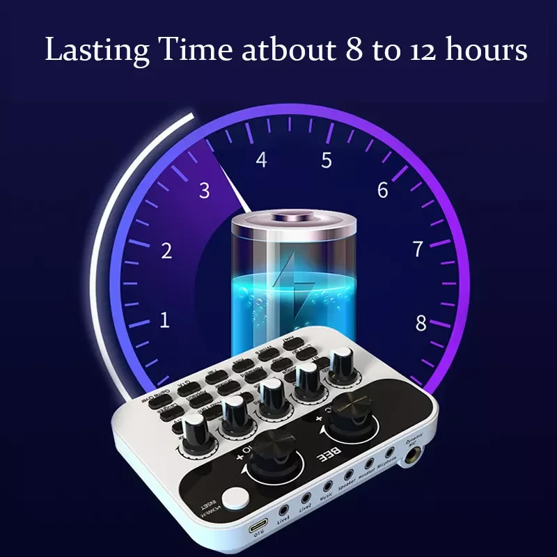 Аудиомикшер V8