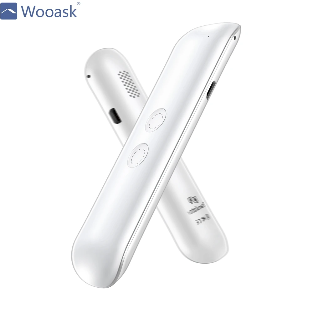 

Wooask G5 2023 Новый умный Bluetooth переводчик 144 язык 98% точность AI голосовой переводчик для путешествий бизнеса обучения