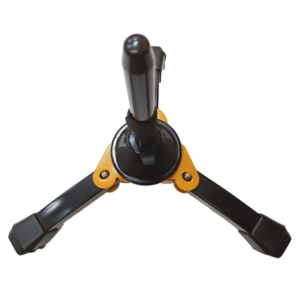 

Portable Foldable Clarinet Flute Oboe Stand Holder Rack with Yellow Base