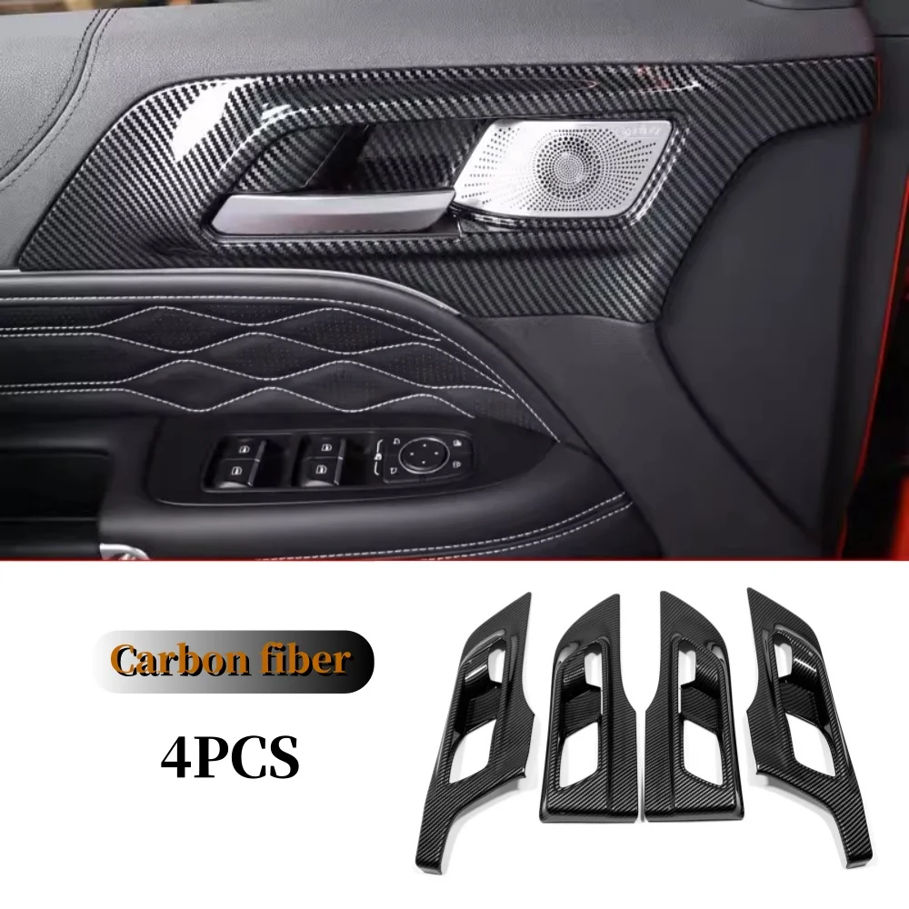 

Для GWM Great Wall Tank 300: Аксессуары для интерьера автомобиля 2022-2023, защитная накладка на внутреннюю ручку двери, декоративная рамка, наклейка, накладка-облицовка