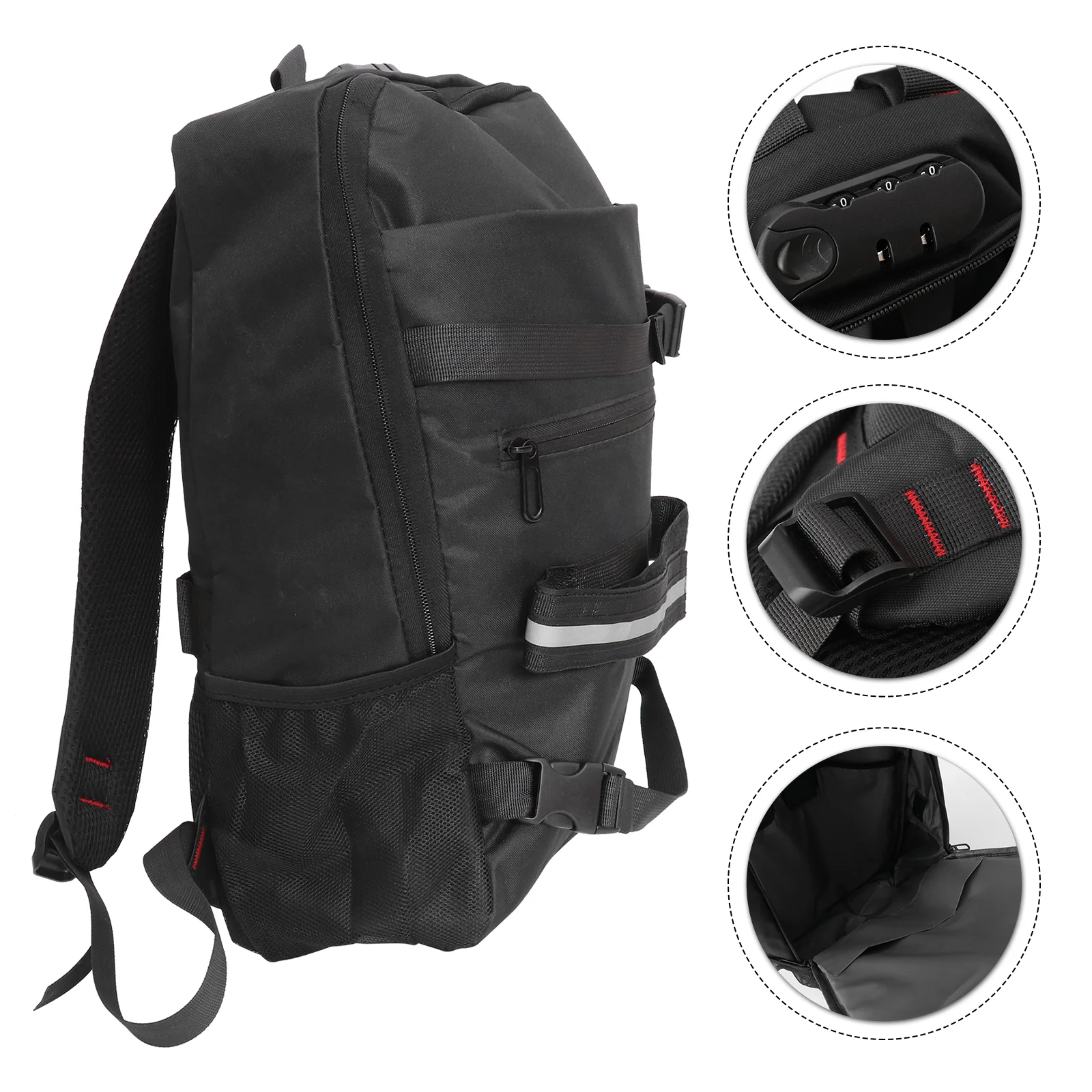 

1Pc Skateboard Backpack Laptop Backpack Business Computer Bag Storage Pouch