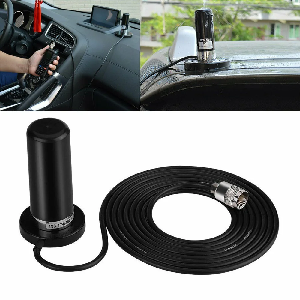 

Replacement Car Antenna Exterior Set UHF-PL259 With Magnetic Mount Base