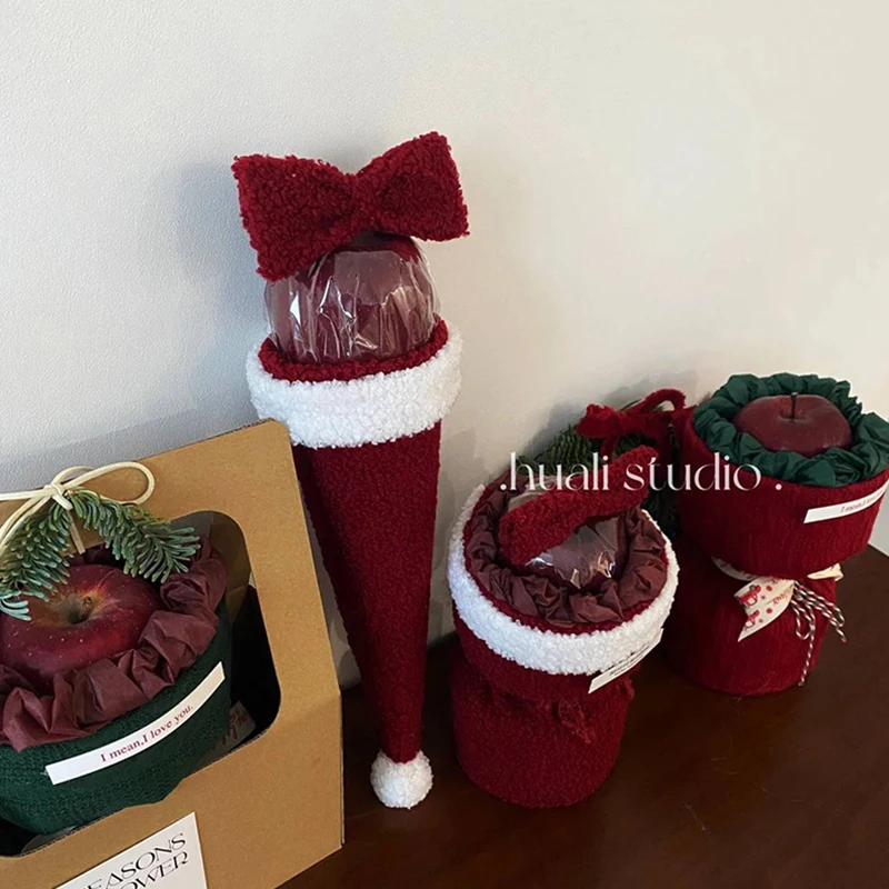 Рождественский букет сделай сам ремесло мороженое бант плюшевый мягкая игрушка