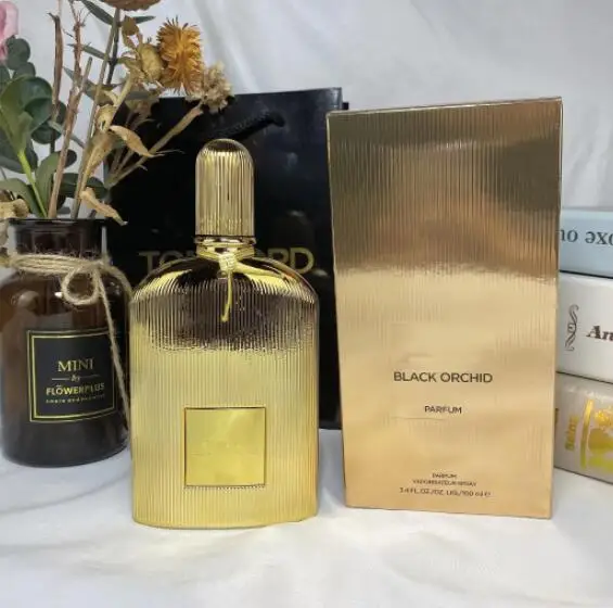 

TF02high quality men Tom perfume ford goldblack orchid women natural taste floral long lasting with atomizer for men fragrances