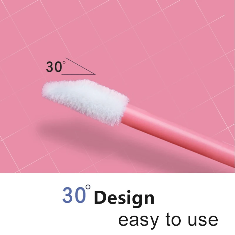 50 шт. блестящие аппликаторы для наращивания ресниц