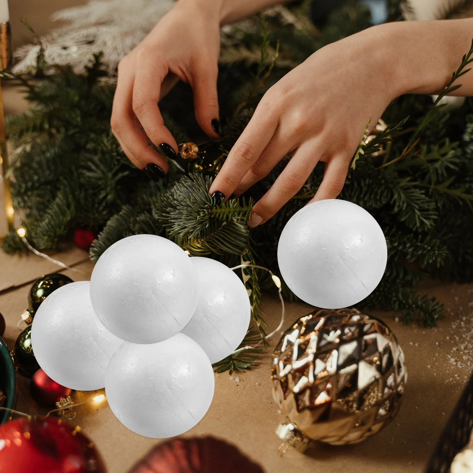 6/5/4/3/2 см 50/100 шт. современные свадебные украшения моделирование ремесло твердый