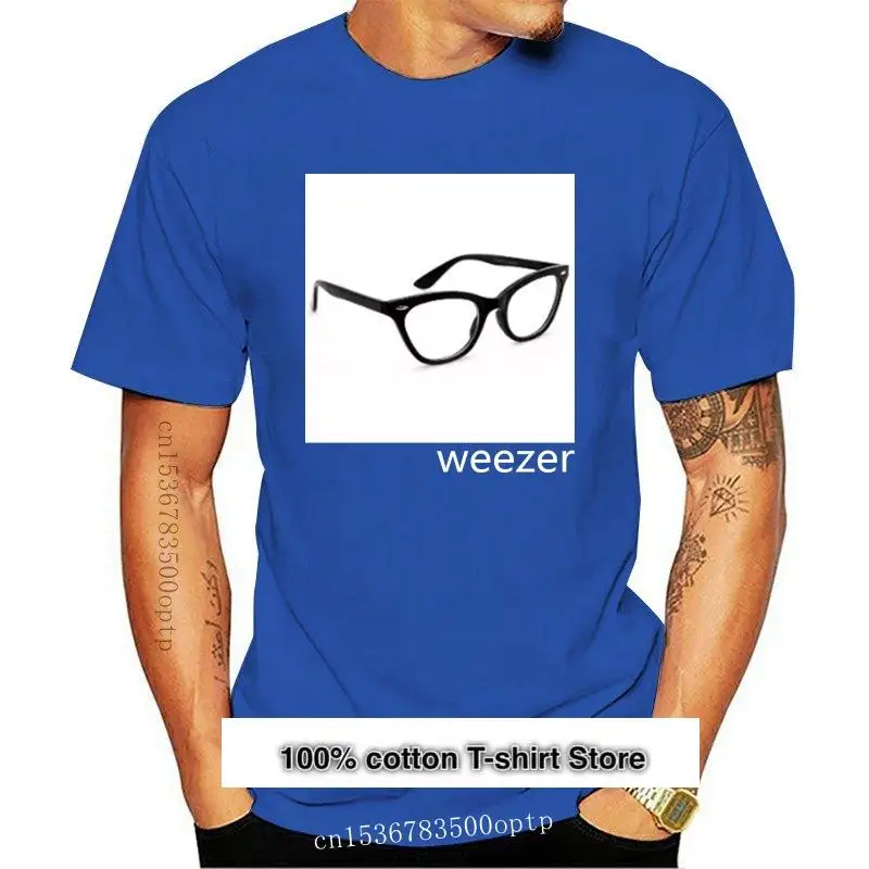 Weezer-Camiseta con lentes con diseño de píxel, S-M-L-Xl-2Xl, 2021, alta fidelidad, 2021