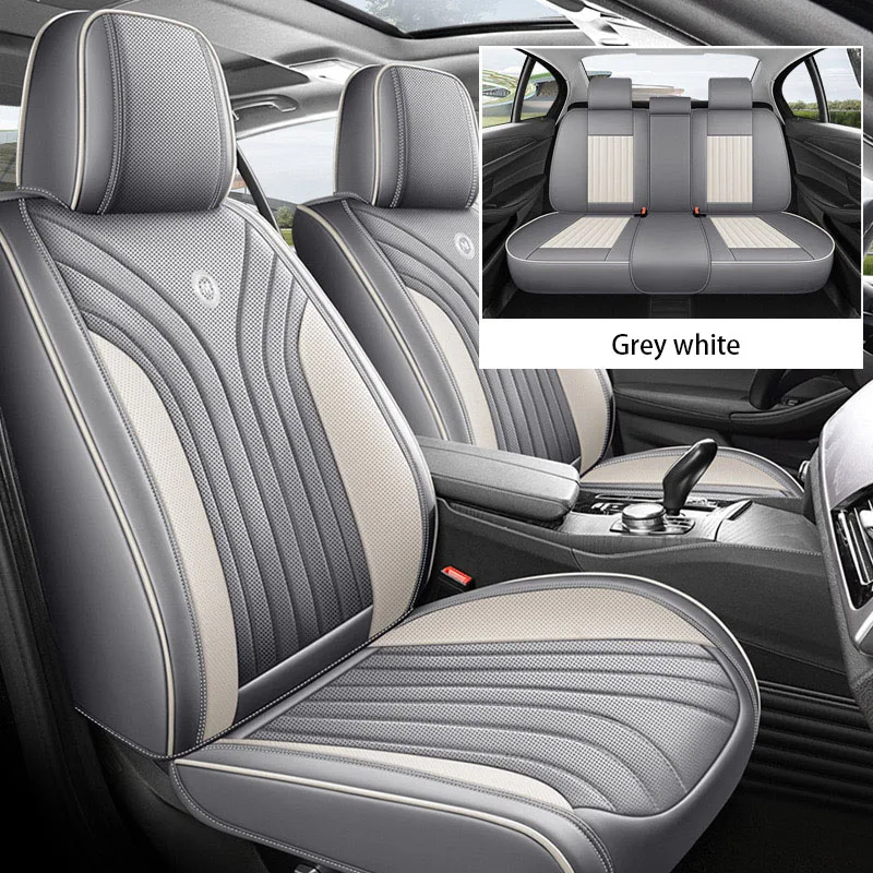 Универсальные кожаные чехлы на сиденья автомобиля для Isuzu D-MAX аксессуары всех