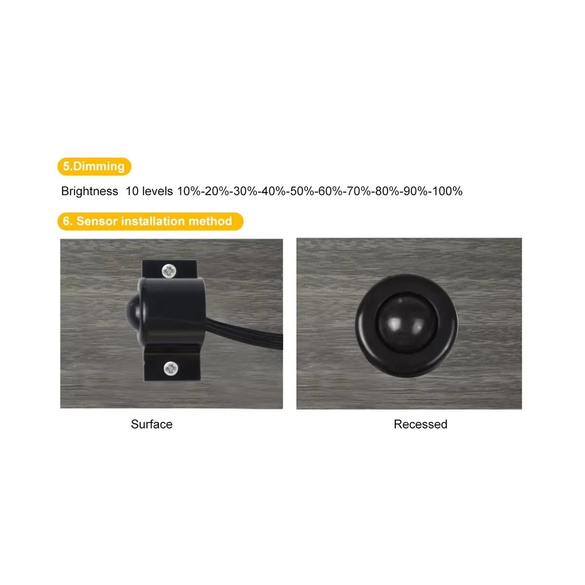 Подсветка для лестницы контроллер датчика движения 12 В постоянного тока 24 16