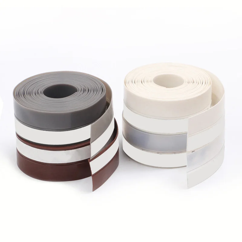 3/5M Door Seal Strip Self-adhesive Window Seal Sound Insulation Strip Windproof Dust Sealing Tape Windshield Weather Tape Strip images - 6