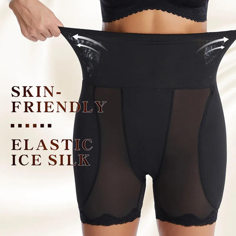 Butt Lifter Control Panties Body Shaper Fake Pad Foam Padded Hip Enhancer Underpants Female Shapewear