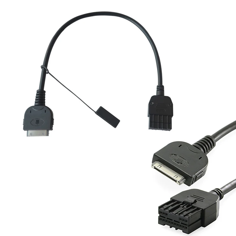 Новый черный кабель для входа Aux Infiniti Nissan Ipod 284H2-Zt50A
