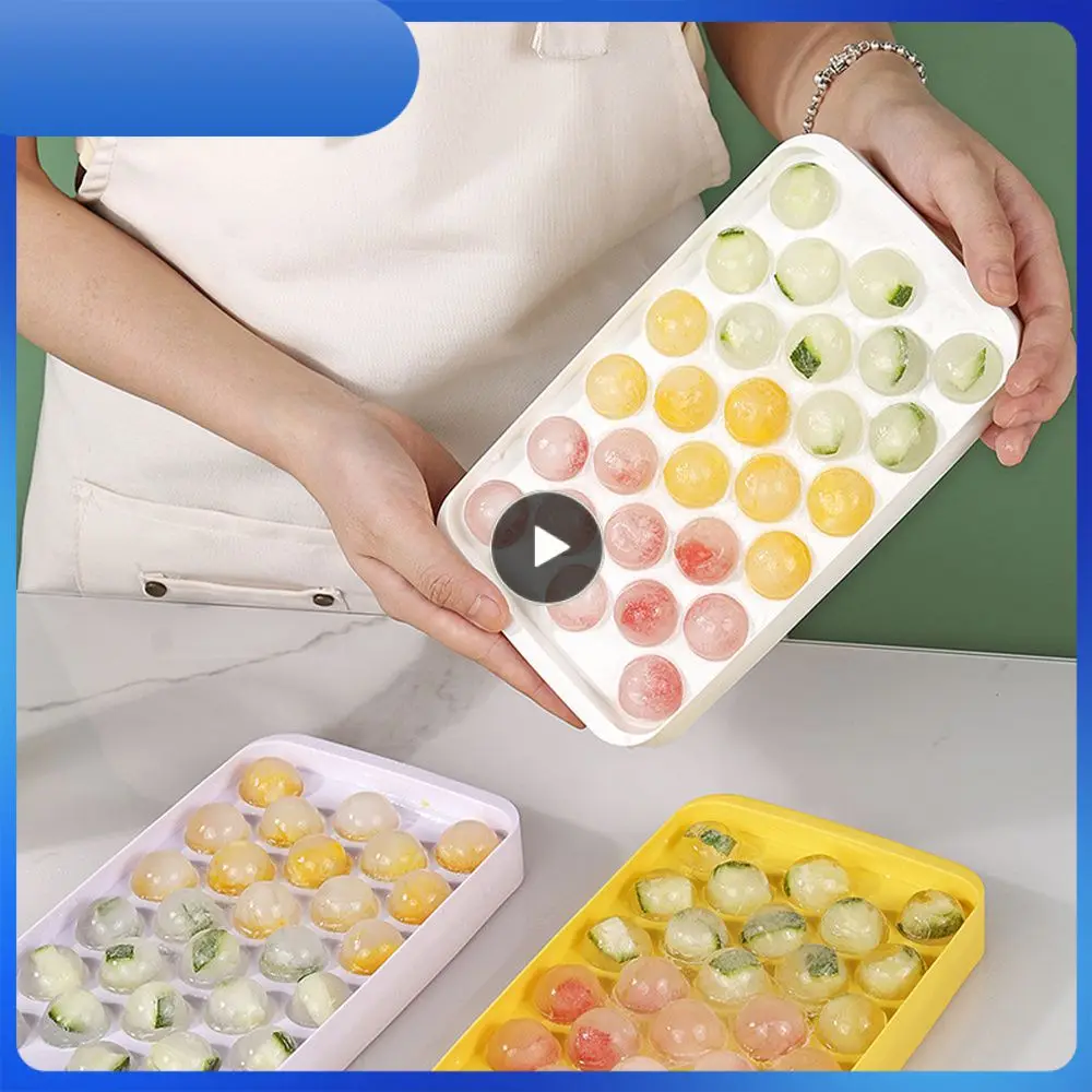 

Safety Ice Tray Healthy Refrigerator Fast Durable Cool Kitchen Simple Summer Comfortable Mold Portable Household Wear-resistant