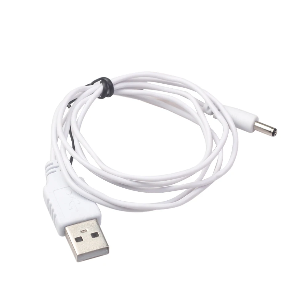 

1m USB Type A Male to DC 3.5mm Power Cable for Bluetooth-compatible Speaker Headphone Video Converter