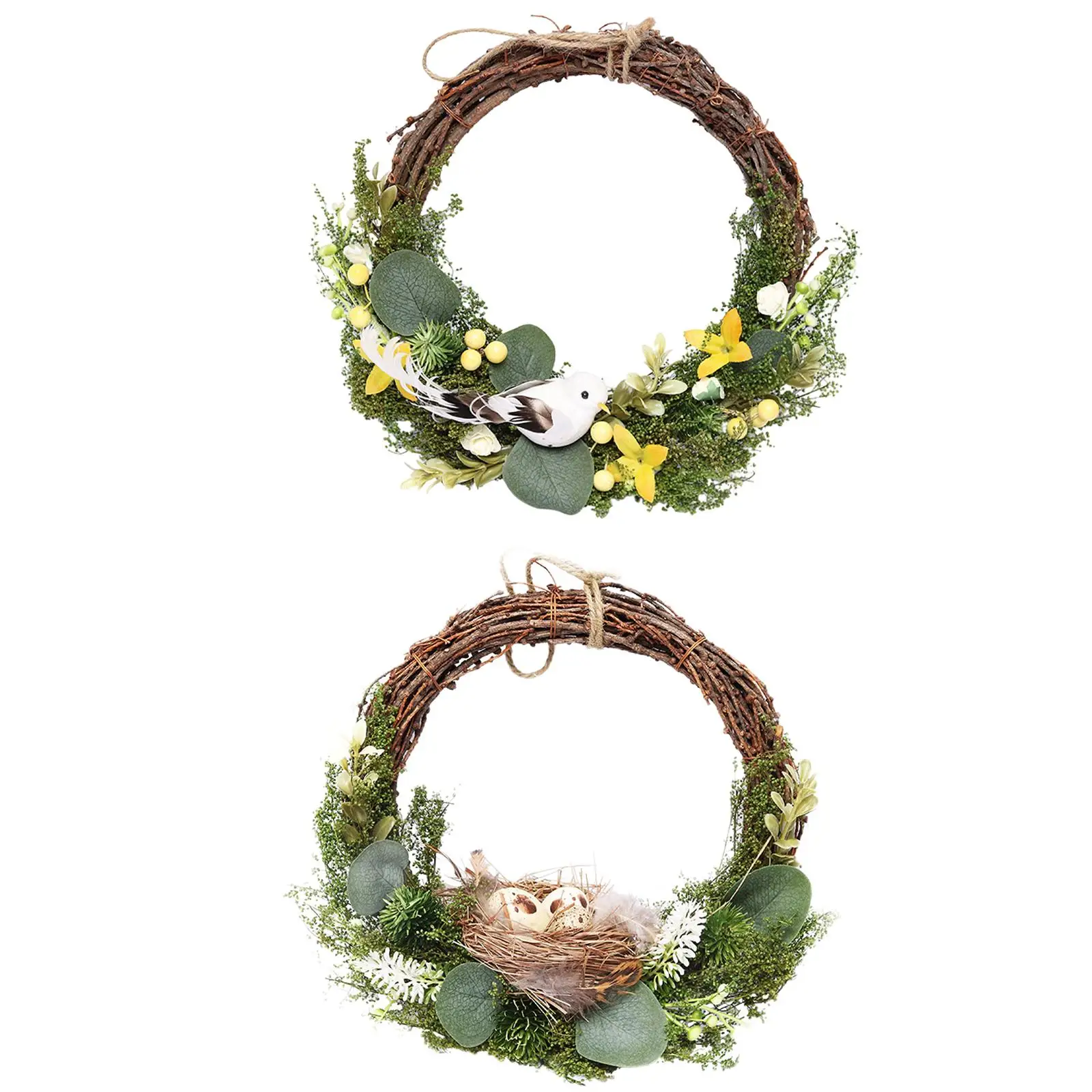 

Венок, реквизит для фотографий, праздничный аксессуар для украшения атмосферы, фотогирлянда из ротанга для дома, крытой двери, вечеринки