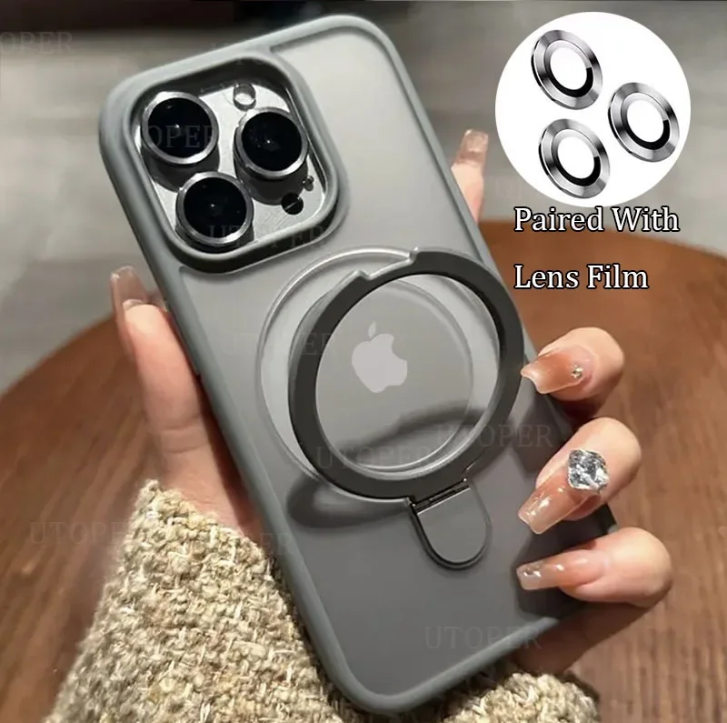 Магнитный чехол для IPhone 16 15 14 13 12 11 Pro Max Plus