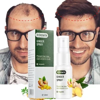 ginger hair growth spray oil effective hair loss prevention products men women restore bald scalp treatment hair growth care 20g