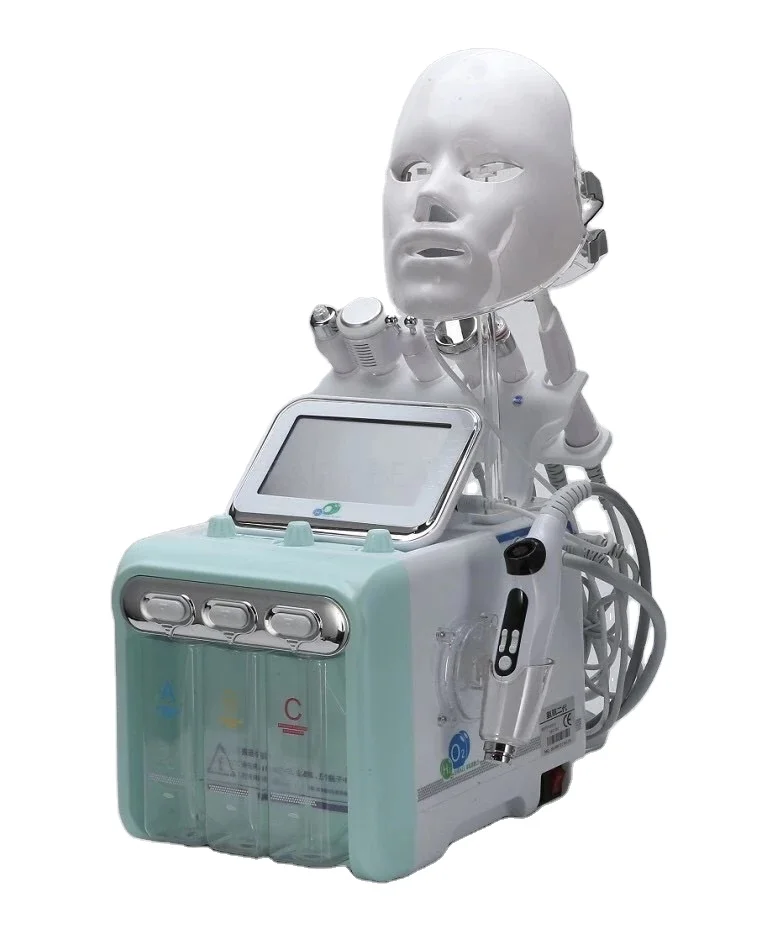 

H2o2 8 In 1 Deep Clear Oxygen Spray Hydrofacials Machine Skin Rejuvenation Microdermabrasion Machine