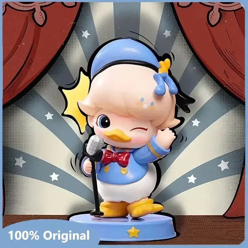 Фото POP MART DIMOO WORLD X Disney Series: Коллекционные фигурки-сюрпризы в закрытых коробках, аниме-фигурки, настольные украшения, подарок-сюрприз №4