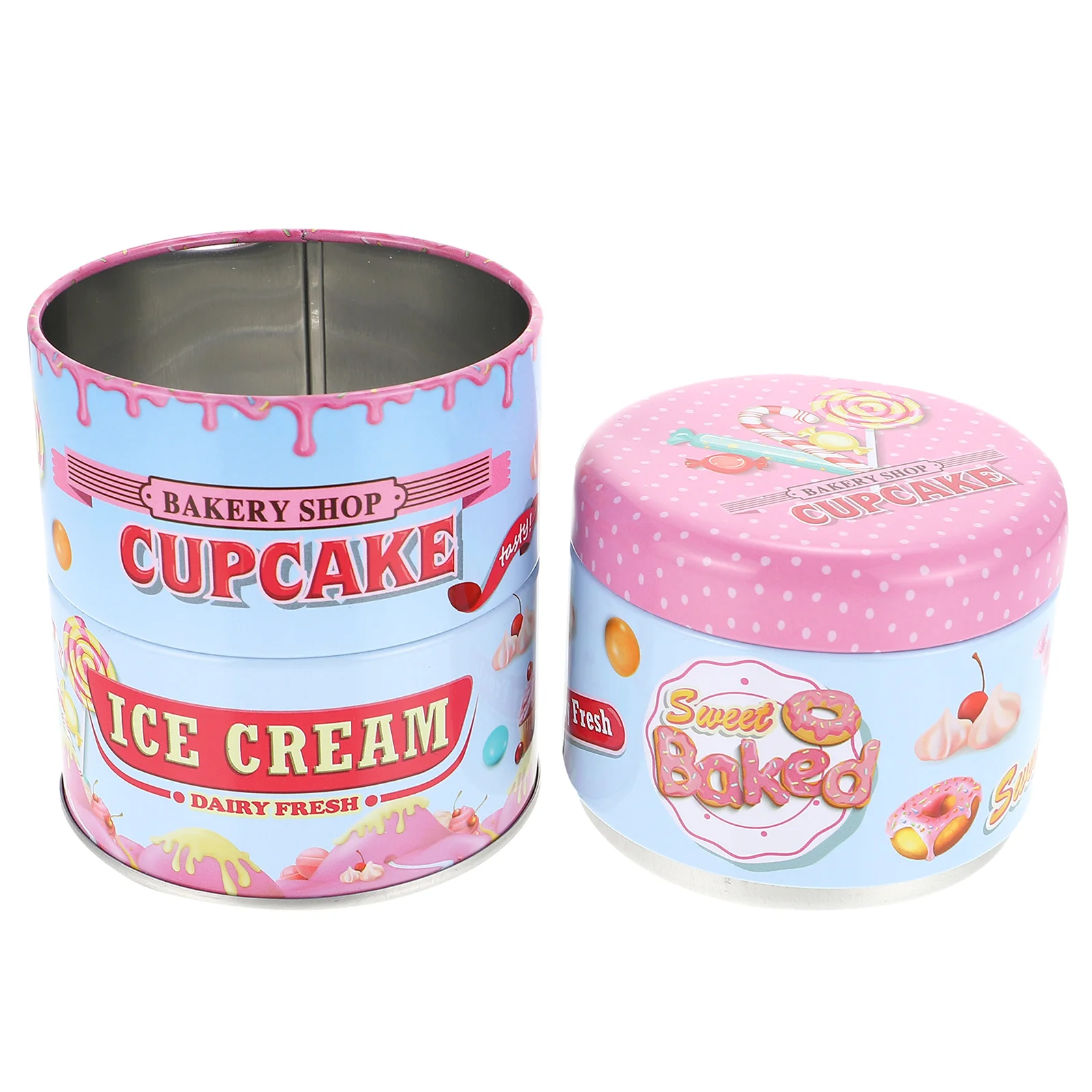 

Tinplate Candy Case Multi-layer Candy Box Candy Wrapping Box Adorable Candy Box for Kitchen Present Party Wrapping