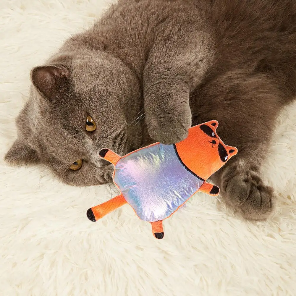 

Износостойкая интересная интерактивная игрушка в форме кота, котенка, пищалка, удобная плюшевая игрушка для кошек, товары для кошек в форме ...