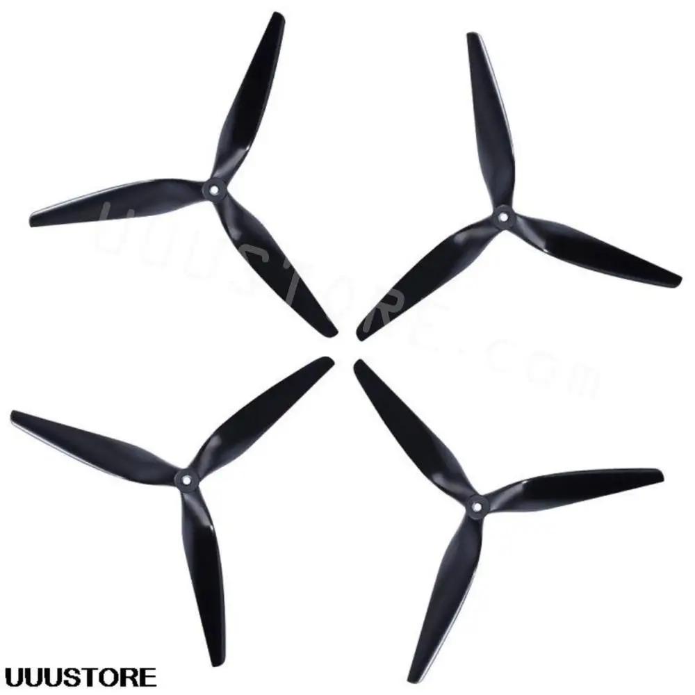 

Hq Prop Class X Prop 13x12x3 1312 13 Inch 3 Blade / Tri-blade Black Carbon Reinforced Nylon Propeller Cw Ccw For Fpv Rc Drone