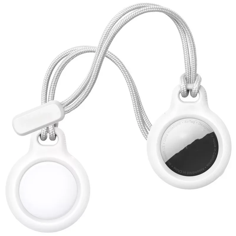 

Holder With Strap For Apple Airtag Case Protective Cover Bumper Tracker Anti-scratch Keychain For Air Tag Case