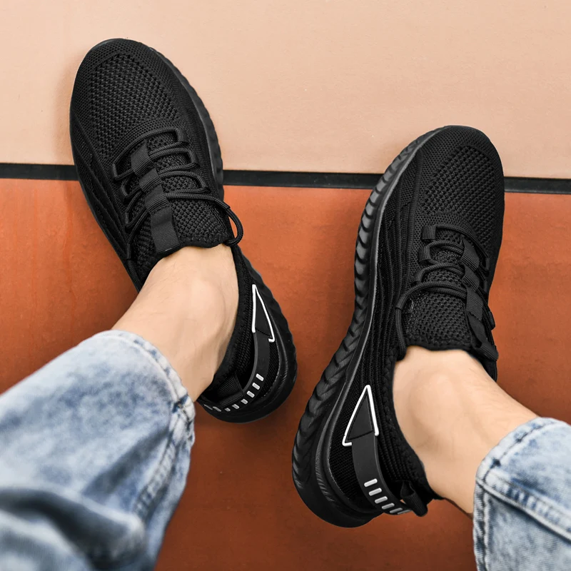 Men's Running Shoes 2023 New Summer Men Casual Breathable Walking Shoes Lightweight Sport Athletic Sneakers Gym Tennis Men Shoes