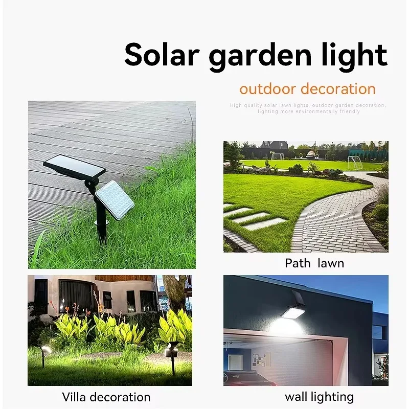 Солнечный свет уличный сад пейзаж прожекторы украшение водонепроницаемый Countyard