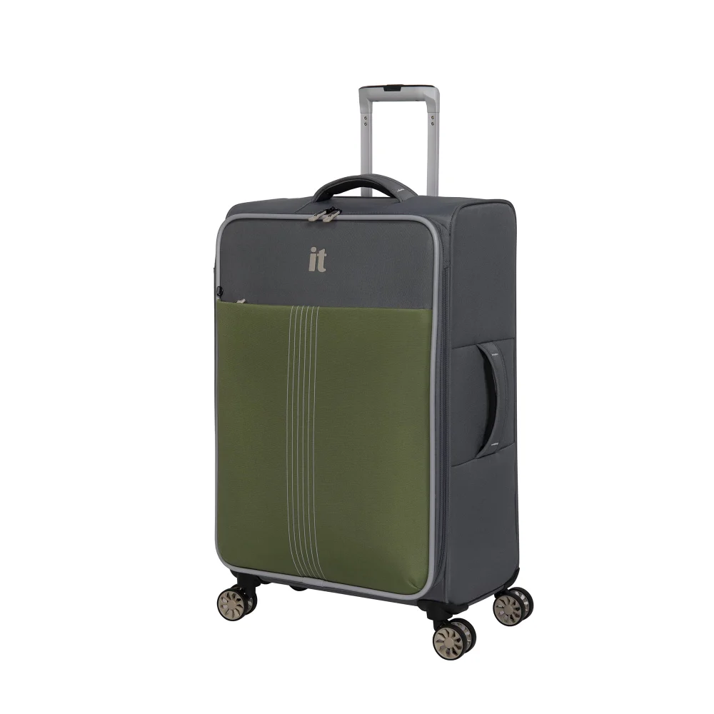 

it luggage Filament 28" Softside Checked 8 Wheel Expandable Spinner