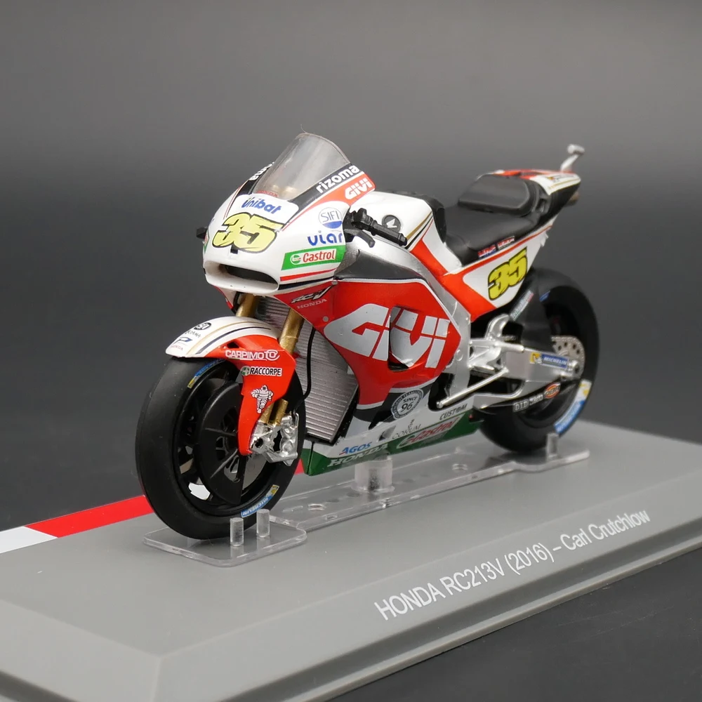 

Ixo 1/18 Moto GP 2016 Honda RC213V Carl Crutchlow Diecast Motorcycle Model 35#