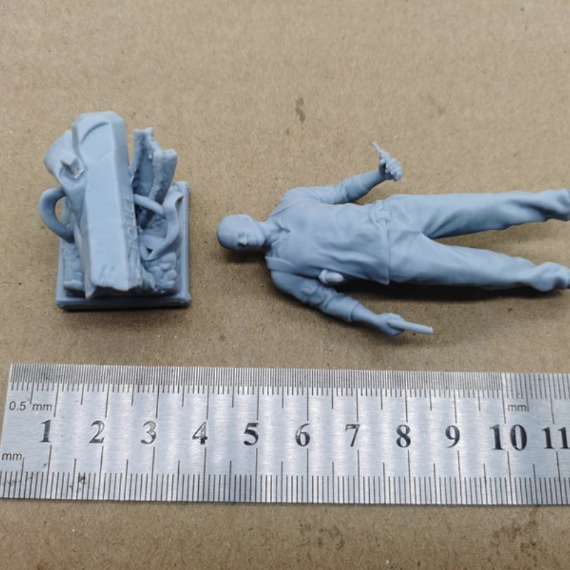 Твердая полимерная фигурка Die Hard Сделай Сам масштаб 1/24 мм Общая высота Сборная