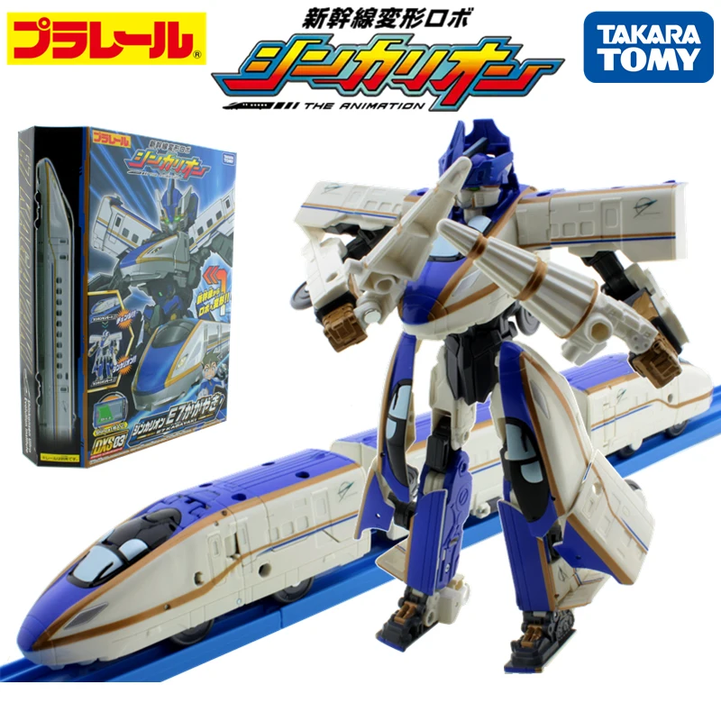 

TOMY купол Capule Road DXS03 деформационный поезд робот King Kong модель Мужская игрушка Shinkansen E7 игрушка для детей подарок на день рождения