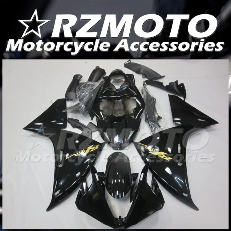 

Комплект обтекателей из АБС-пластика для мотоцикла, подходит для YAMAHA YZF- R1 2012 2013 2014 12 13 14, черный глянцевый комплект обтекателей для кузова, 4 п...