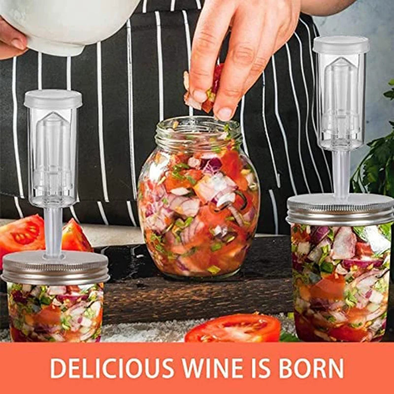 6 воздушных замков для ферментации с 6-пробковыми воздушными замками вина