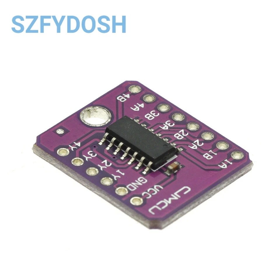 MCU-7400 SN74HC00D Четырехходовой 2-входовой модуль макетной платы с положительной и