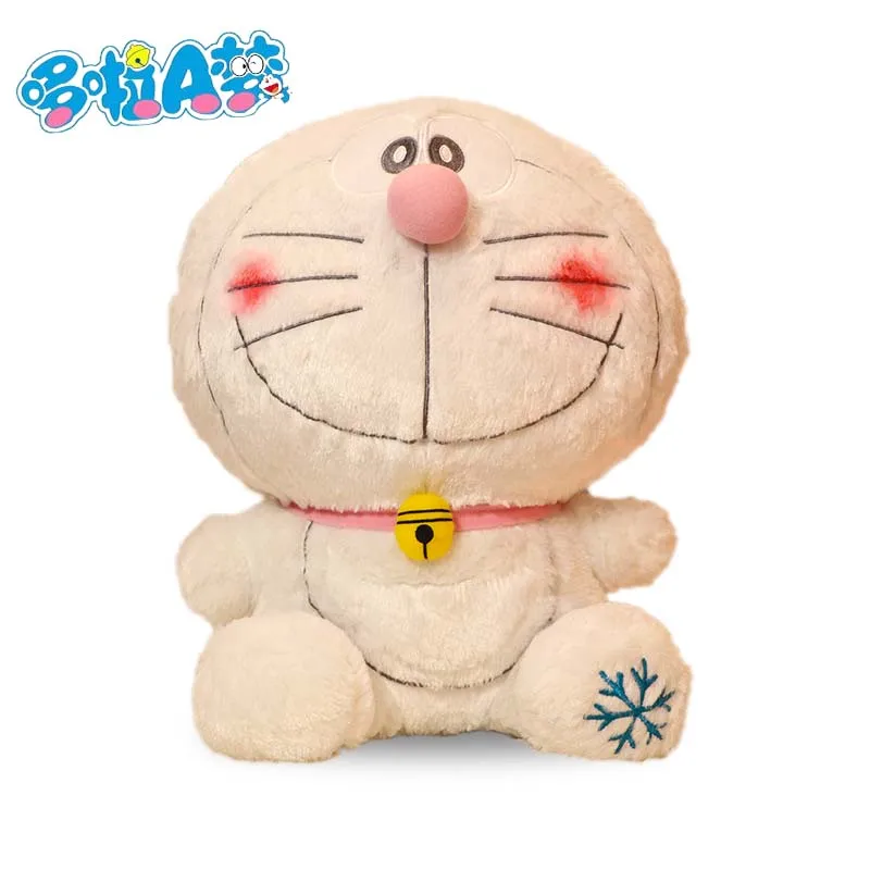 

40CM Doraemon Plush Doll Kawaii Stuffed Cartoon Animal Robot Cat Baby Girl Soft Toy Pillow Decor Christmas Halloween Gift Box
