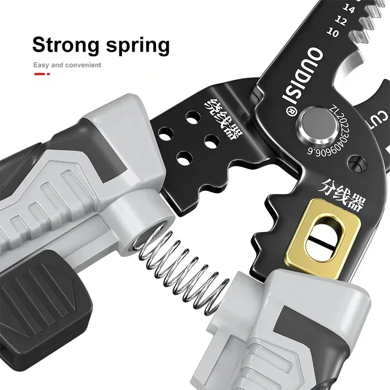 Щипцы для зачистки проводов кусачки многофункциональные ножницы ремонта