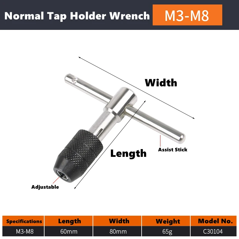 

Держатель для метчика NIUXIANG M3-8 M5-12