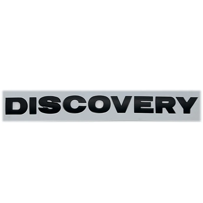 

3D буквы DISCOVERY, задний передний значок автомобиля, эмблема, наклейка, наклейка на передний капот, задний багажник, автомобильные аксессуары Discovery 4